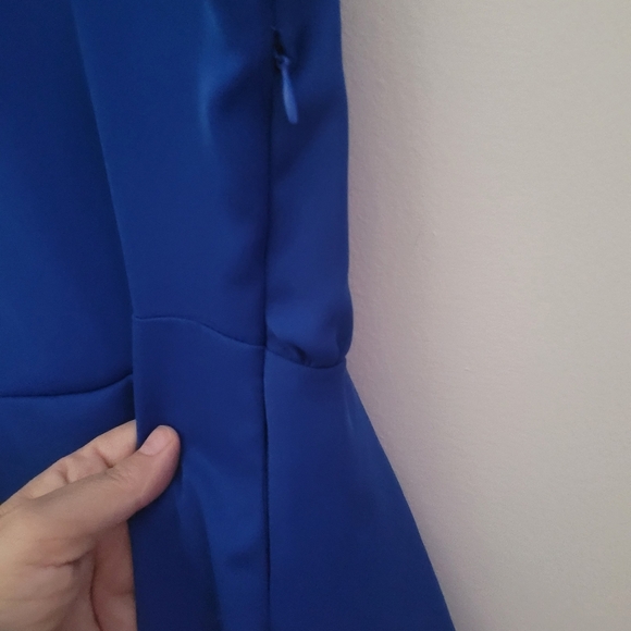 ZARA blue sleeveless blouse - Picture 6 of 9